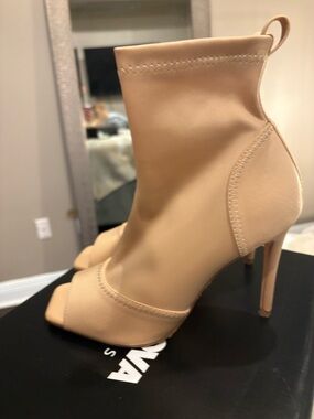 Fashion Nova Nude Booties